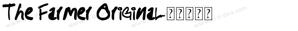 The Farmer Original字体转换